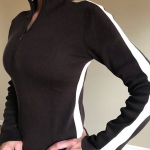 Quarter-zip sweater